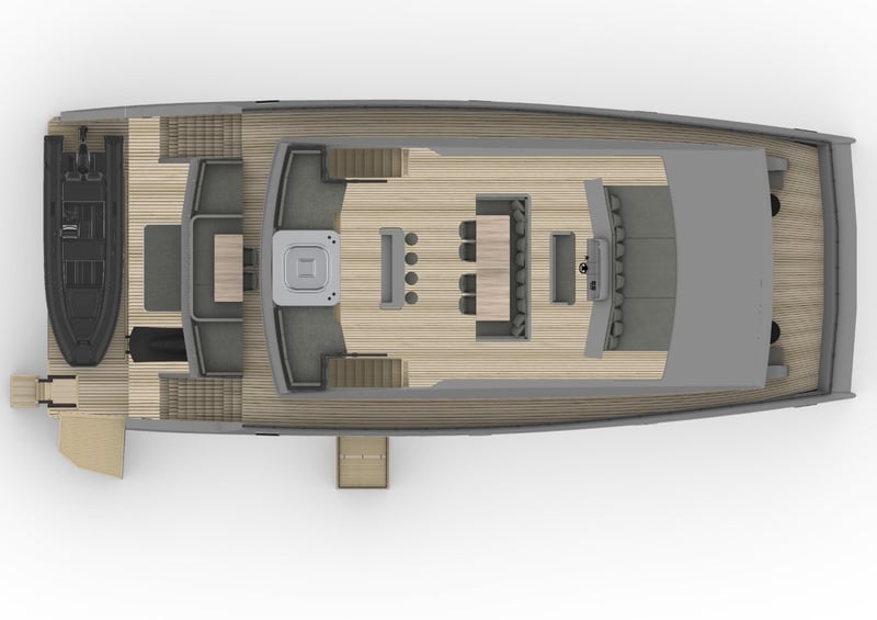 General Arrangement: upper deck