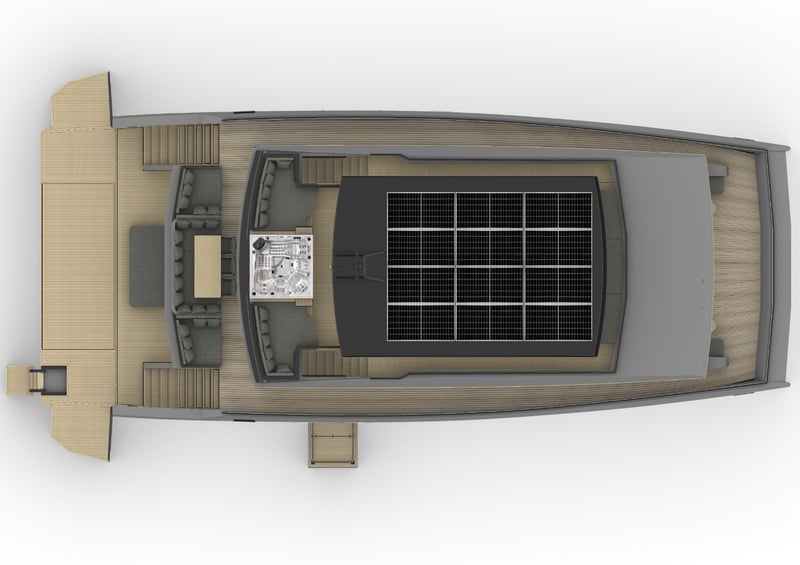 General Arrangement: sun deck