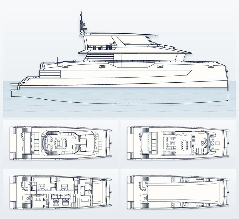 General Arrangement — Deck and Cabin Layout